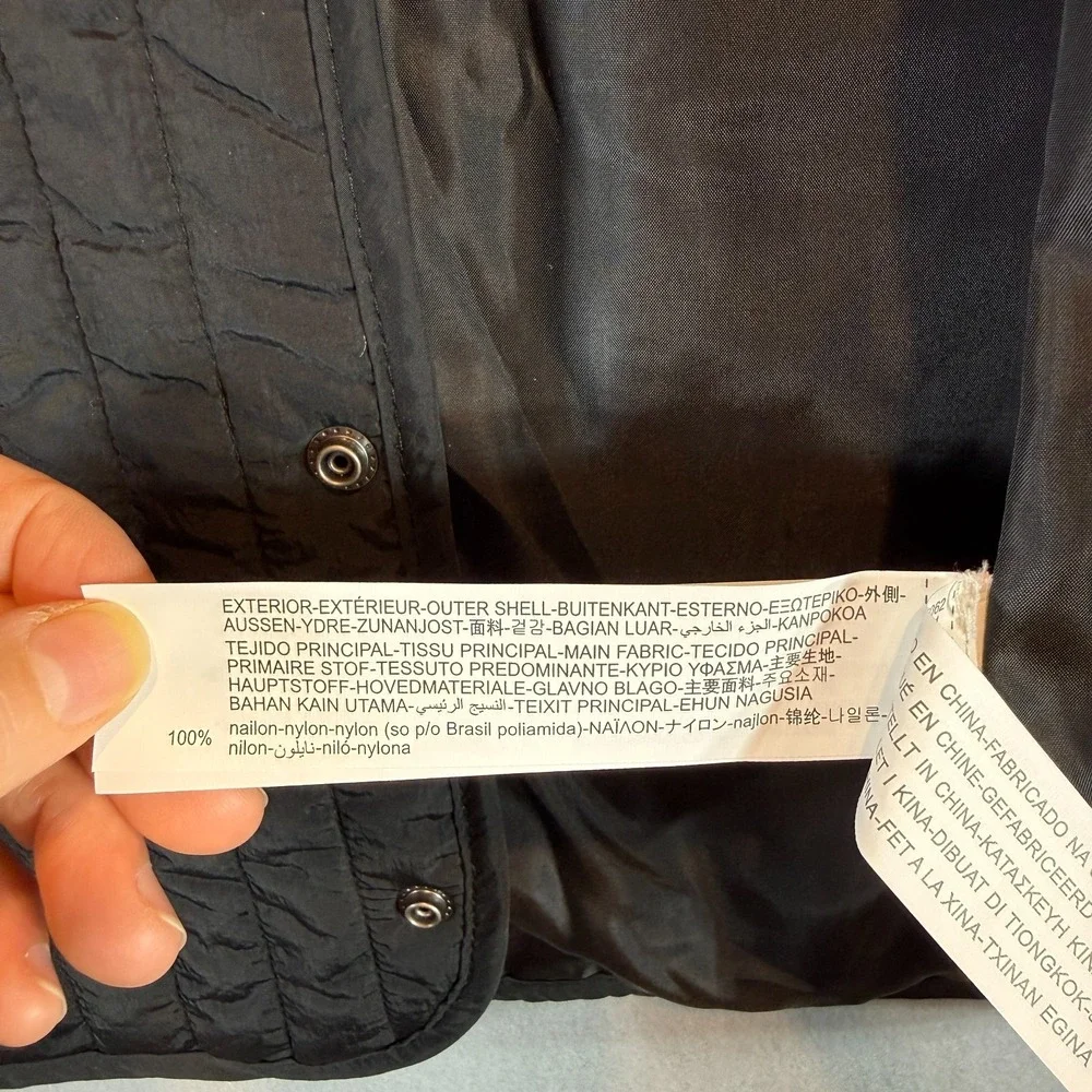 Zara Kids‎ Quilted Bomber Jacket Light Padded Coat Boys Size 8-9 Years